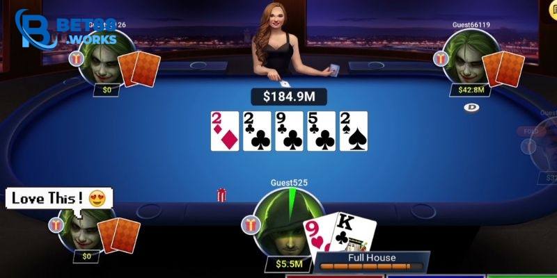 Hướng dẫn đặt cược Poker online